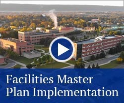 video play button with text the reads facilities master plan implementation