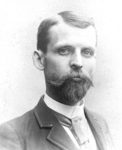 headshot of Louis Reber circa 1895